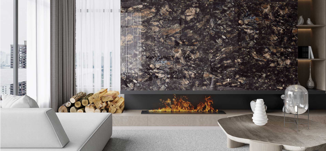 Premium tiles display